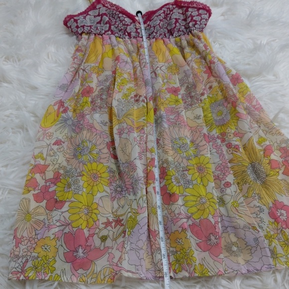 Y2K sheer floral vintage slip Liberty of London for Target - Picture 8 of 9